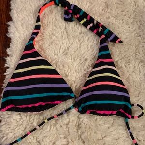 Victoria’s Secret striped bikini top